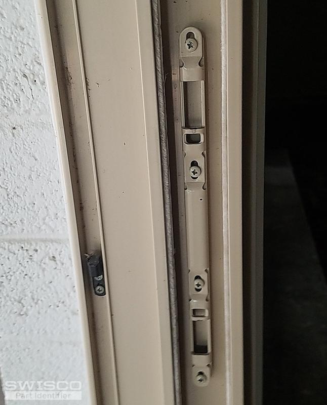 A lock plate for a sliding glass door
