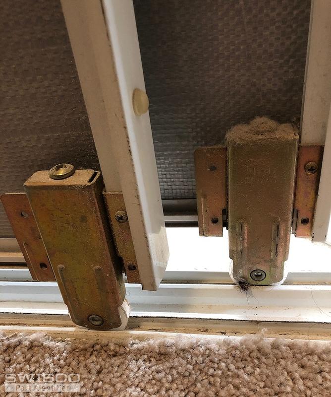 Mirror closet door bottom runners