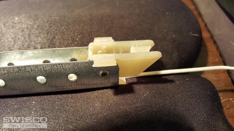window sash top insert