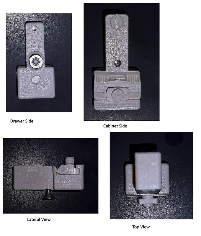 SieMatic sliding drawer part