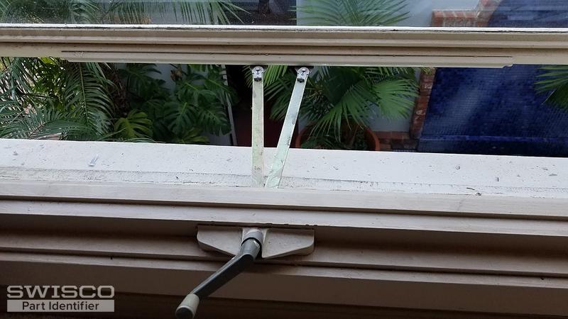 Window cranked out EntryGuard assembly