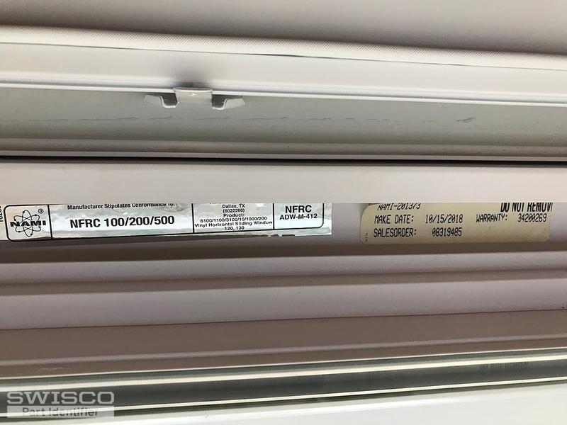 ID on Nami window frame
