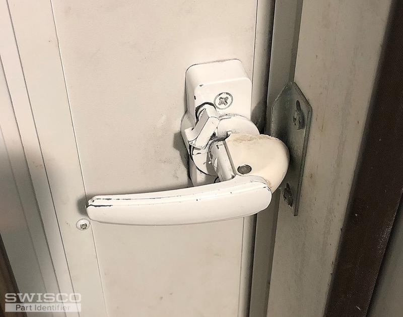 Storm door handle replacement