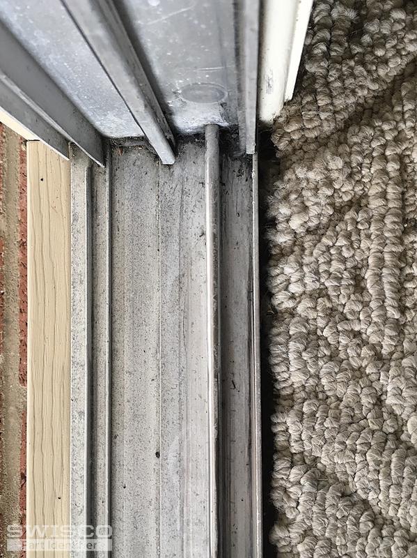 Replacement track toppers for sliding glass door