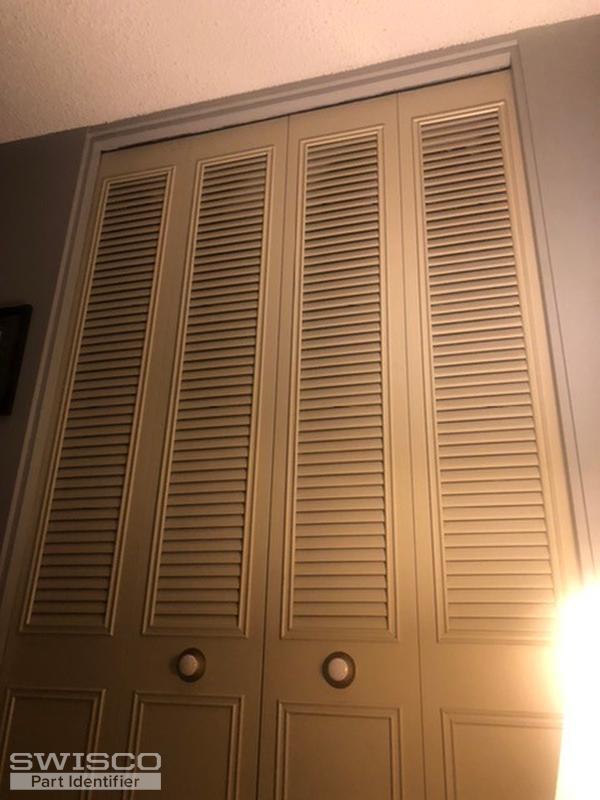 Metal bi fold closet door parts needed : SWISCO.com