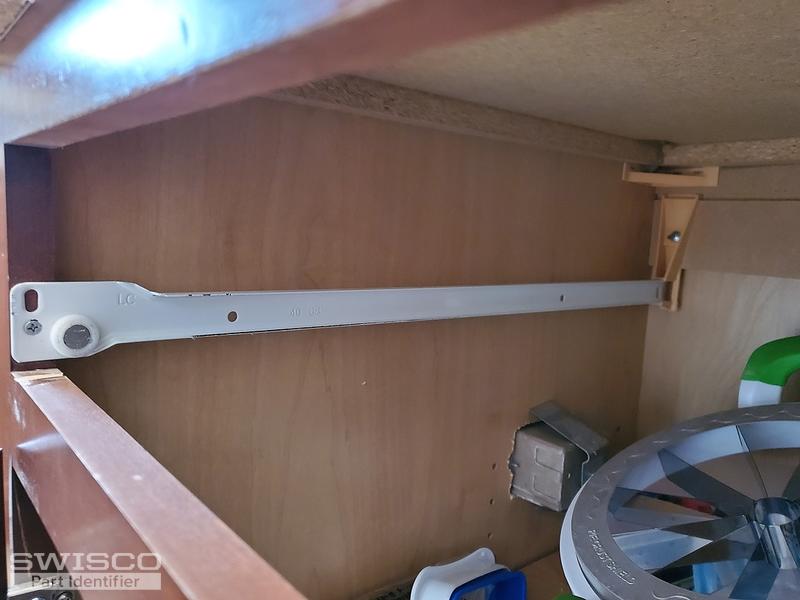 Kitchen right side drawer track holder bracket
