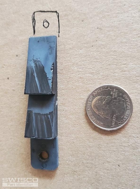 Sliding door slip plate