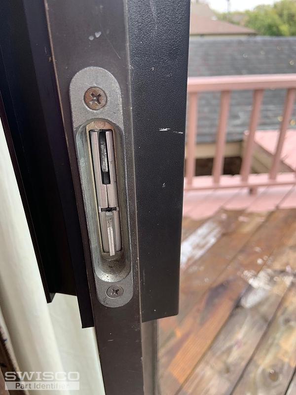Place a lock on sliding door
