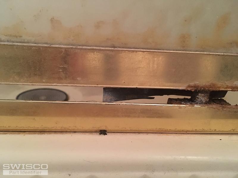 2 Shower Door Bottom Close Up w Sweep Piece