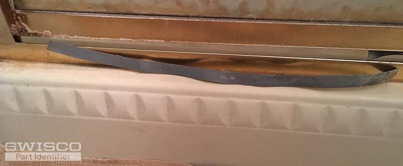 3 Shower Door Sweep Came Off