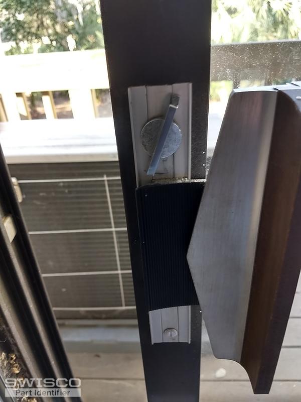 Sliding glass door handle 