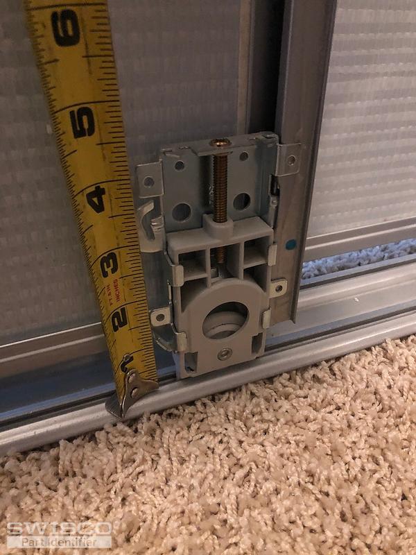 Parts for sliding mirror doors