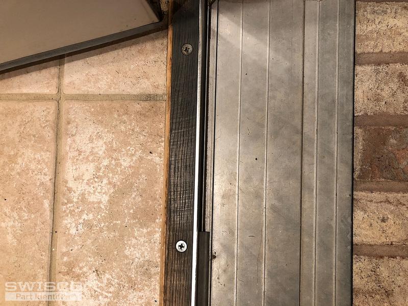 Weatherstrip on a Stanley door sill