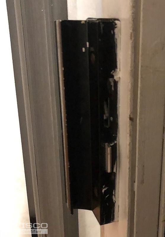 Sliding door inside door open