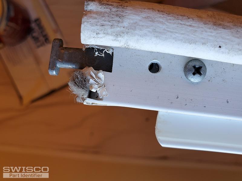 Window shoe pin