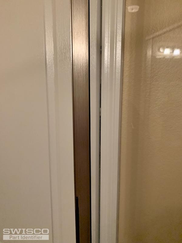 Shower door strip sweep Shower door strip sweep