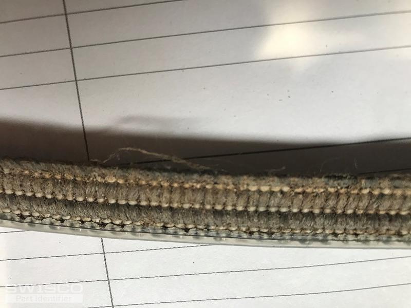 Shower door sweep for bottom of door. I think the door brand is