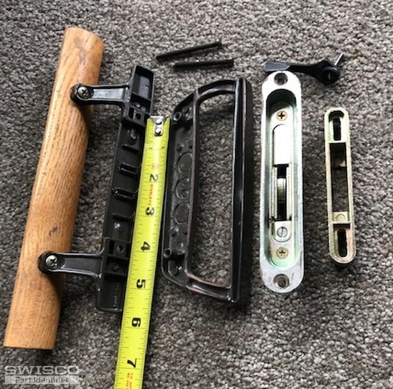 replacement patio door handle set