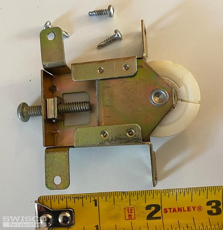 Need Replacement Bottom Roller for Mirrored Closet Door : SWISCO.com - 284451