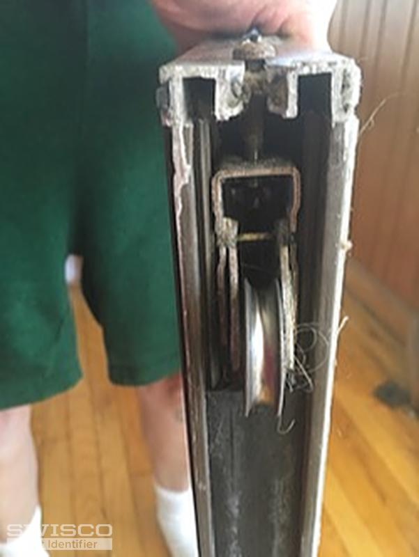 1983 Norandex 6 aluminum sliding glass door Thermopane glass