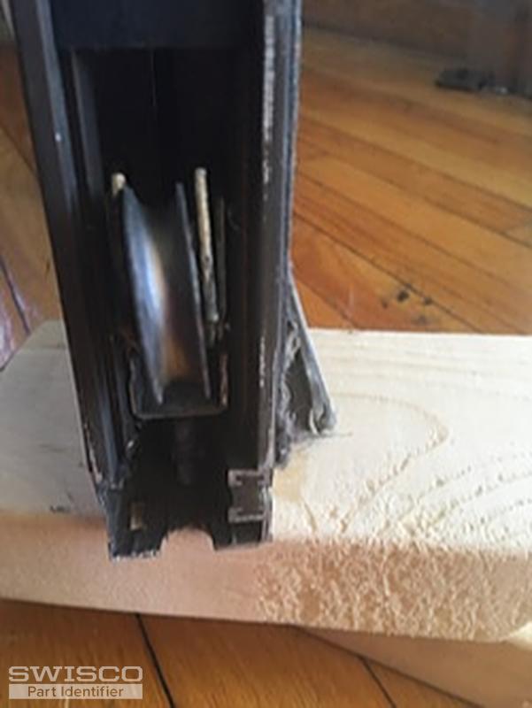 1983 Norandex 6 aluminum sliding glass door Thermopane glass