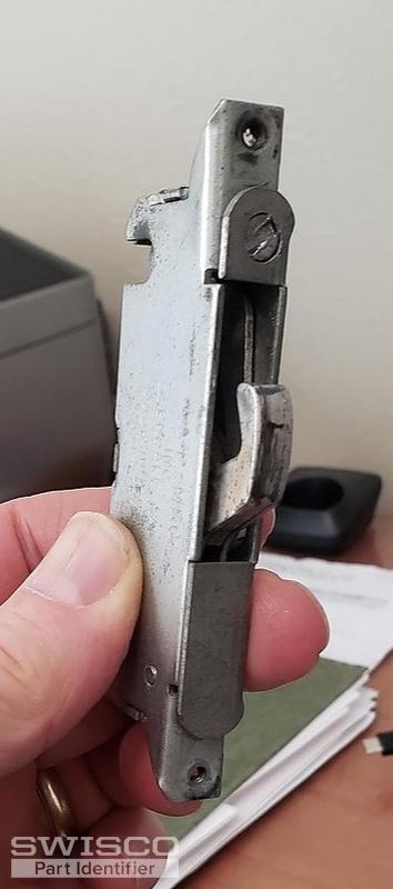 glass sliding patio door handle and latch