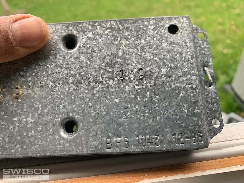 1031 andersen sash balance replacement