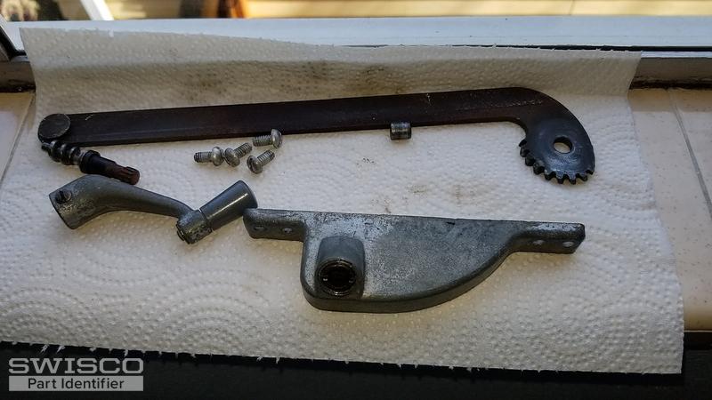 window crank assy