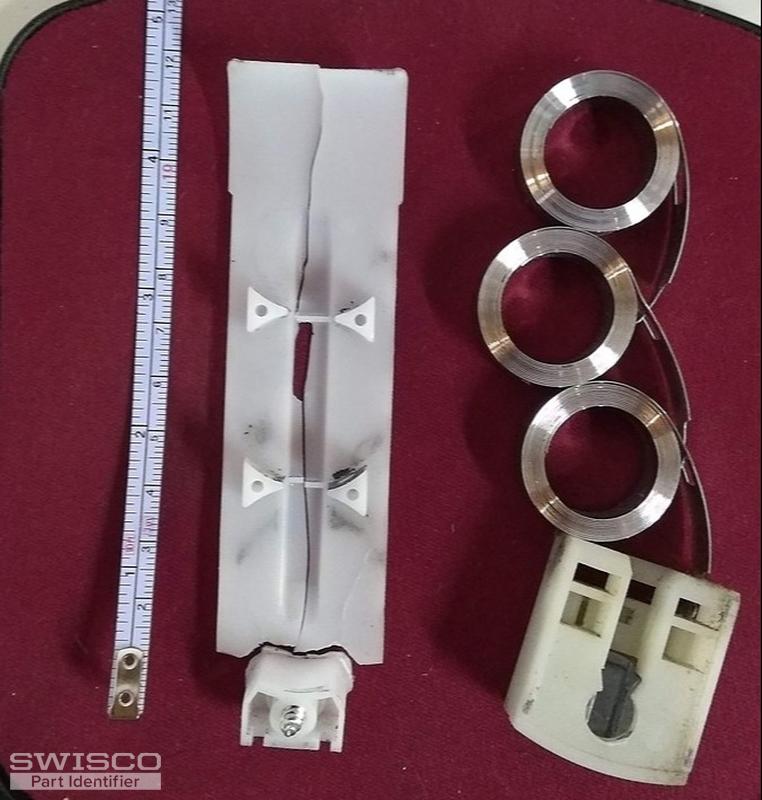 triple spring holder assembly inside