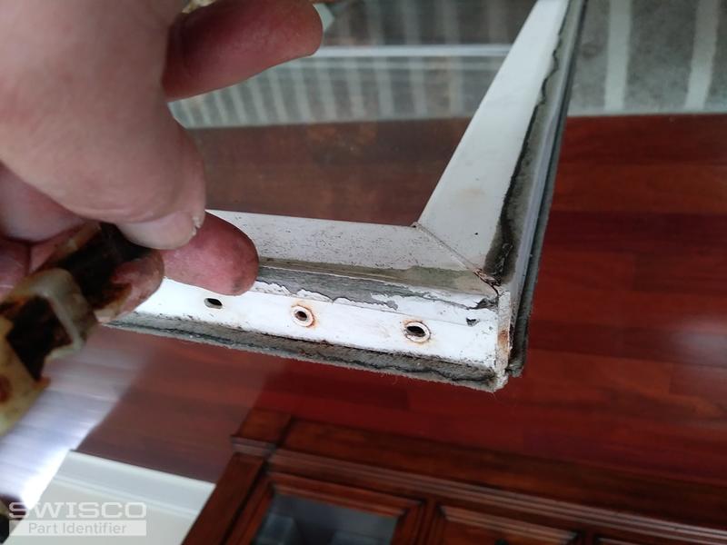 Rubber Seal on the bottom of the Sash