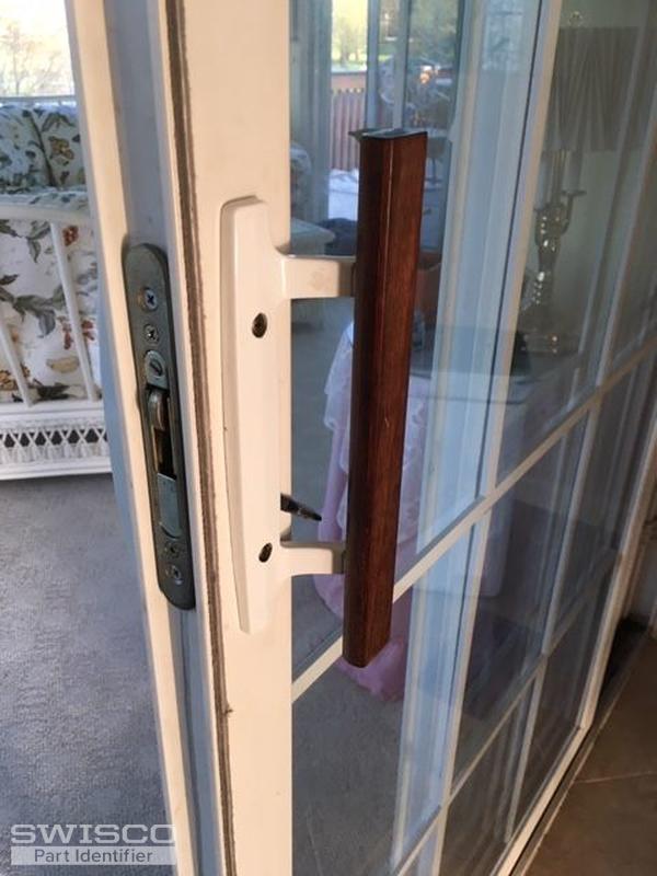 Broken sliding door lock