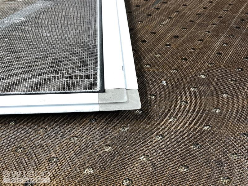 Stanley window screen frame corners