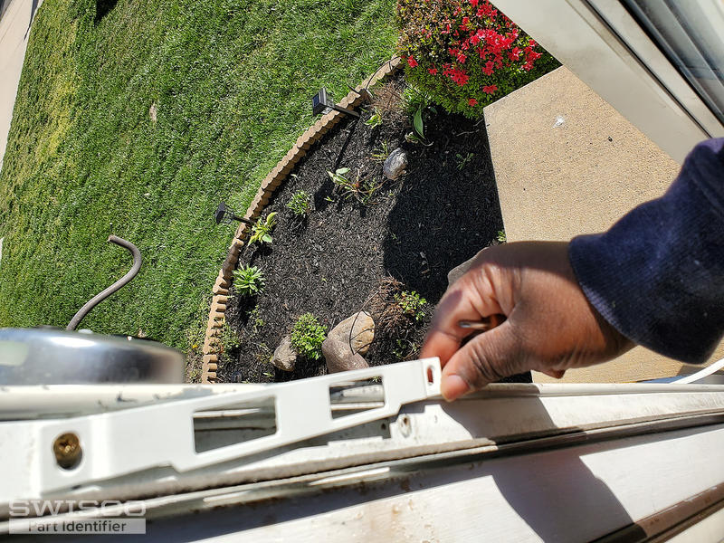 Larson storm door strike plate shorter than 40197