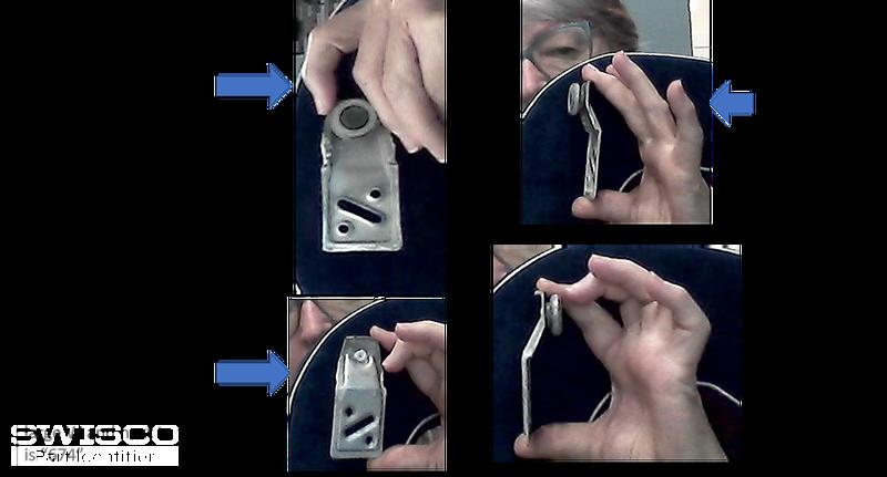 Closet door hanger device