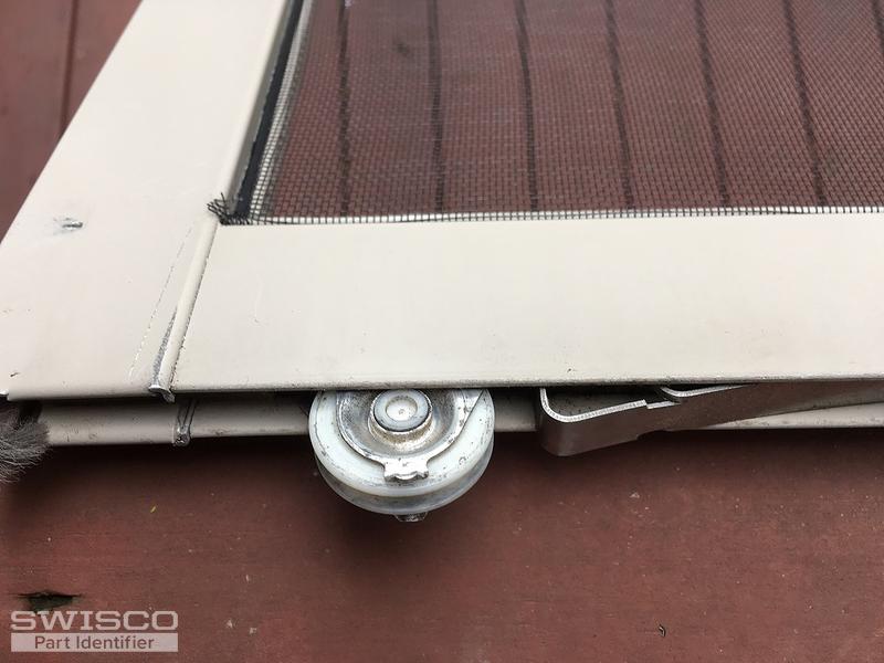 Anderson lower & upper screen door roller assembly