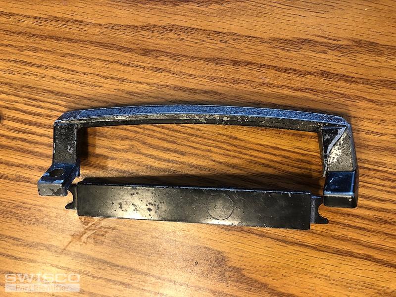 Sliding glass door handle broke