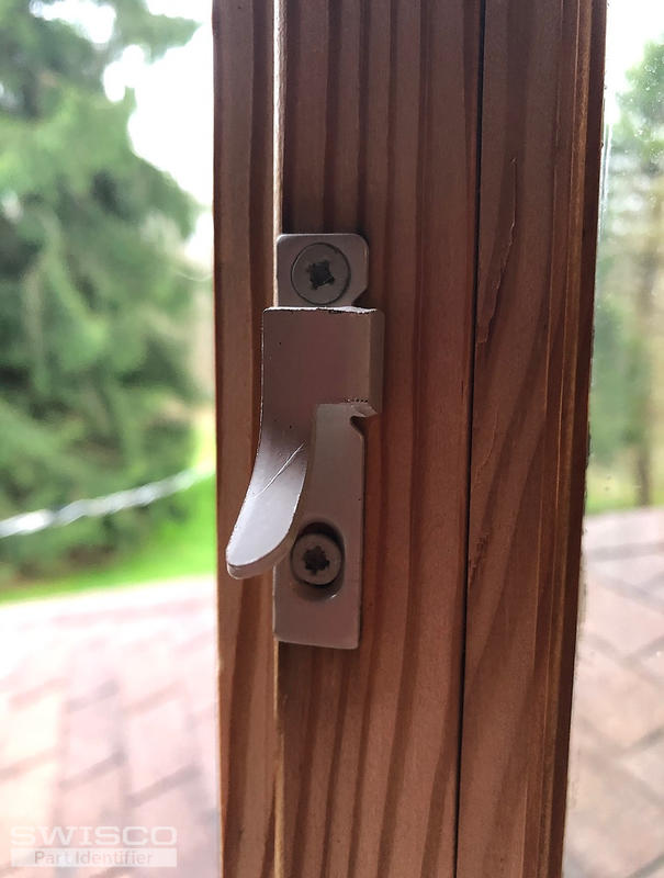 Broken casement window latch