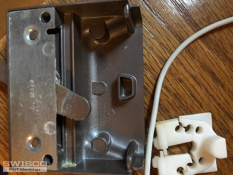 Broken casement window latch