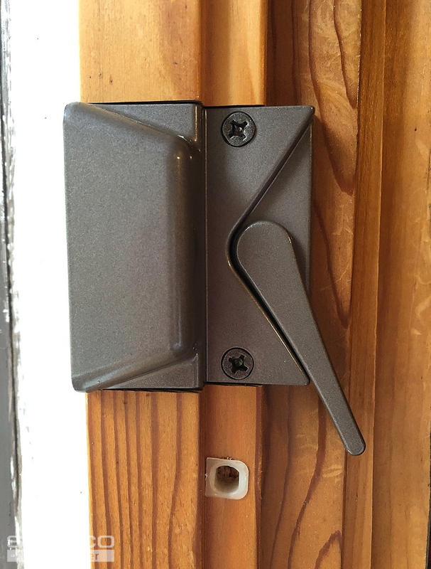 Broken casement window latch