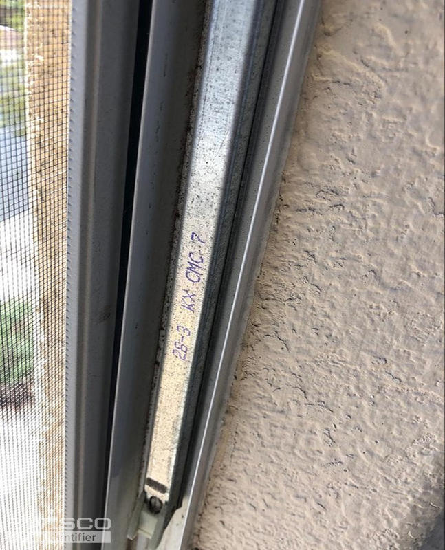 Atrium nontilting slide window channel balance replacement
