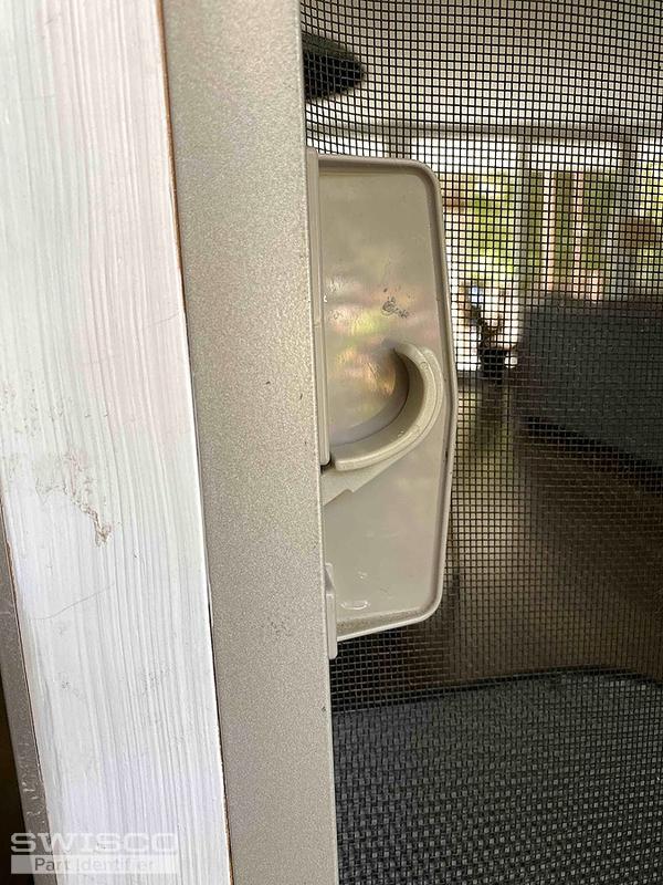 screen door latch outside handle needed