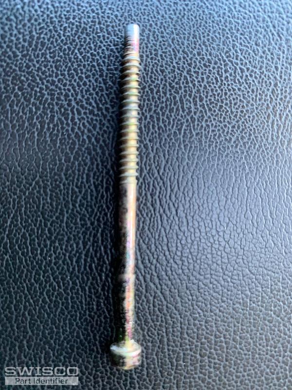 Screen door adjustment screw