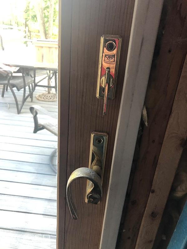 Andersen sliding door hardware