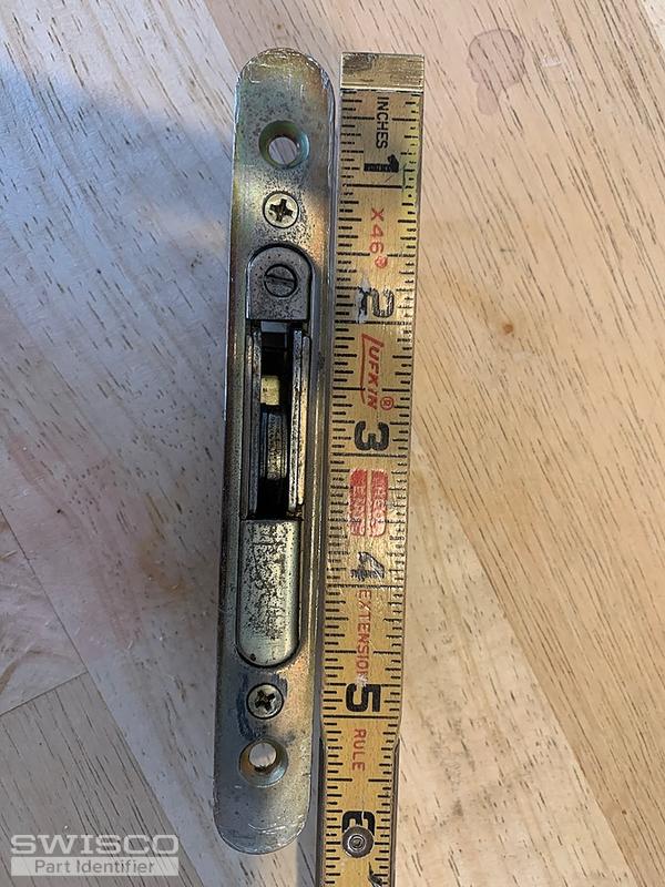 Exterior sliding door latch