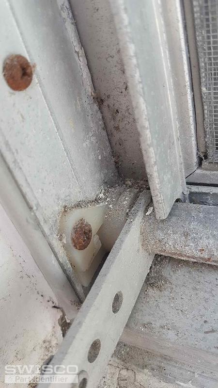 Bathroom Window 1 Broken Plastic Closure Part