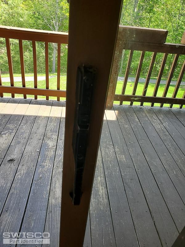 Help replacing sliding glass doors handle