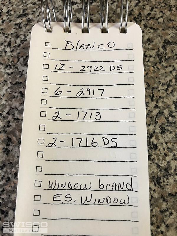 Blanco balance order quantity