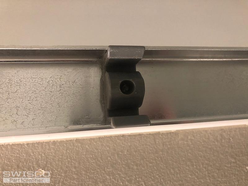 Delta glass shower door