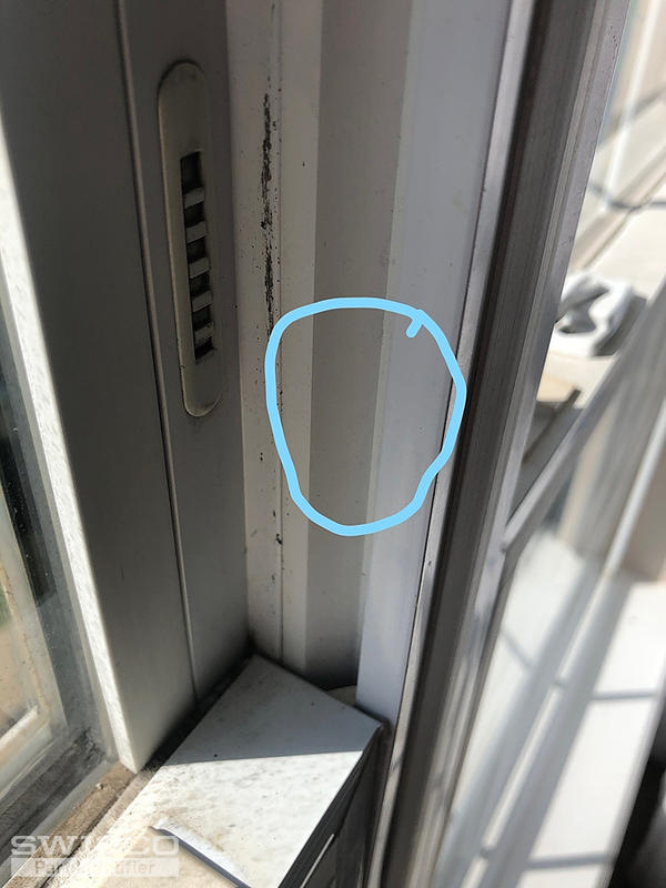 Vinyl window jam cover