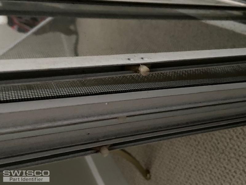 Triple track storm windowscreen hardware